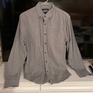 Gray Button Down
